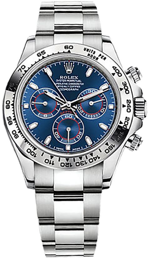 daytona blaues zifferblatt